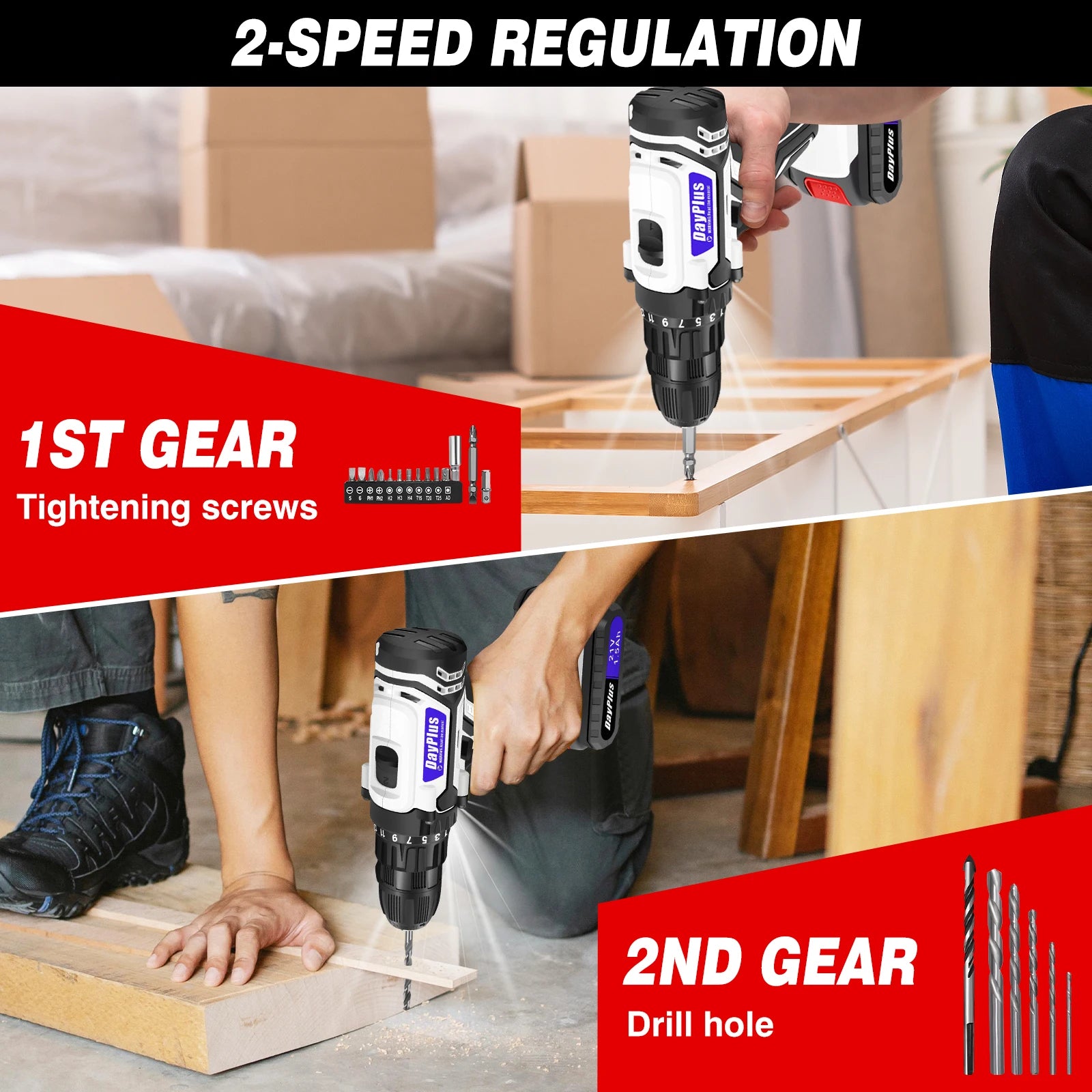 Cordless Drill & Impact Driver Kit