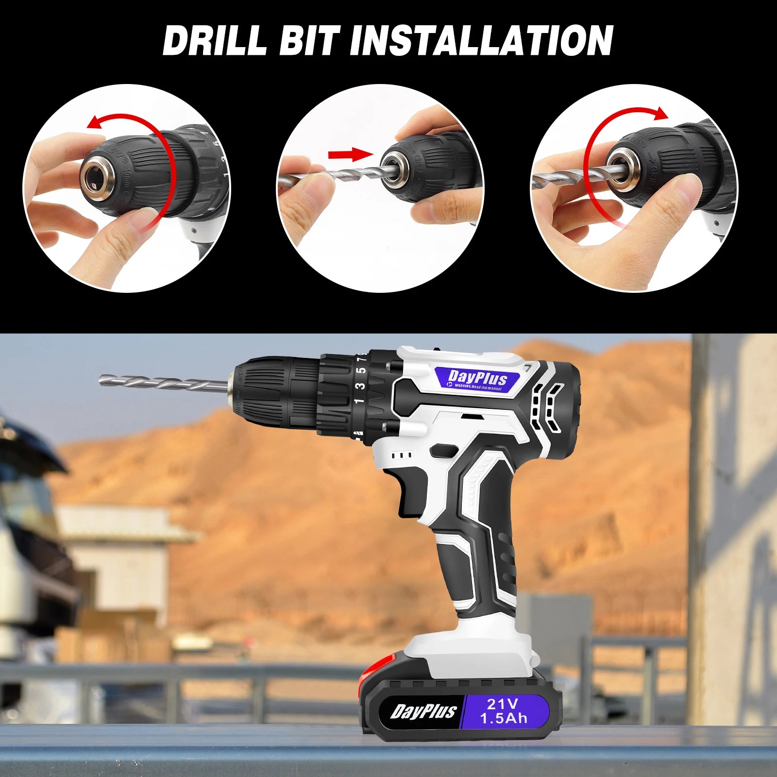 Cordless Drill & Impact Driver Kit